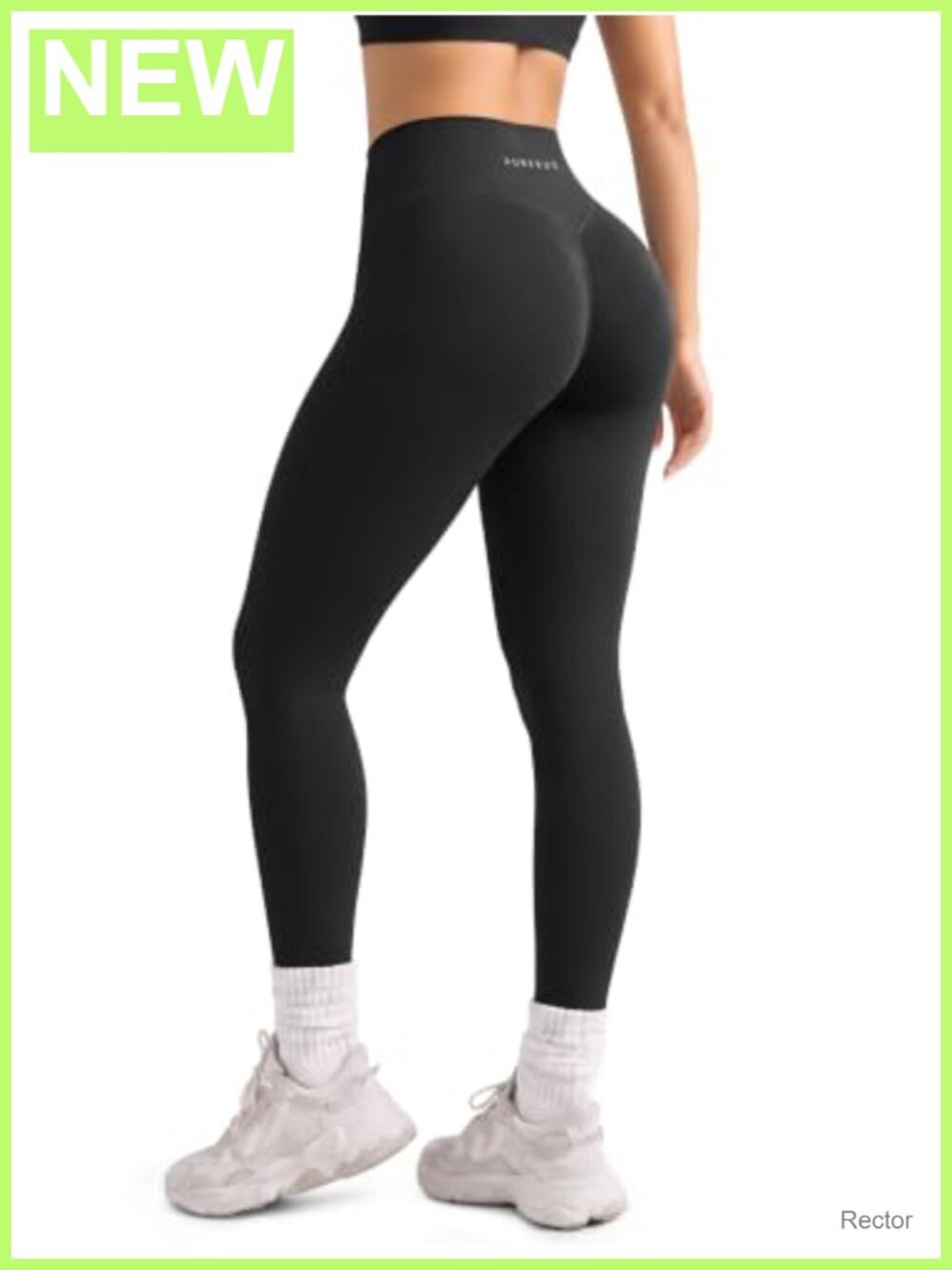 Women's Hidden Scrunch Butt Lifting Leggings Tummy Control No Front Seam